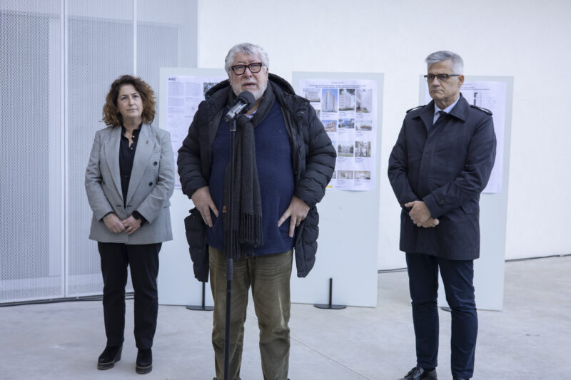 La Bustia visita amb govern Espanya habitatge public Viladecans 22 gener 2025 2