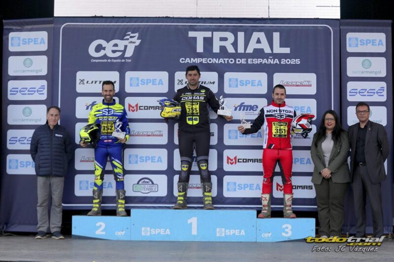La Bustia Dani Comas campionat Trial Espanya 2025 Abrera 3