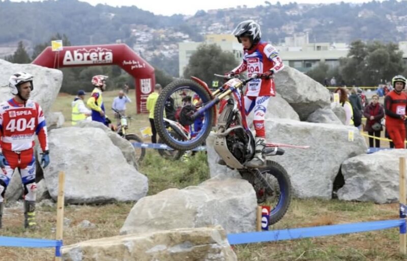 La Bustia Lluc Gomez Olesa campionat Trial Espanya 2025 Abrera 1