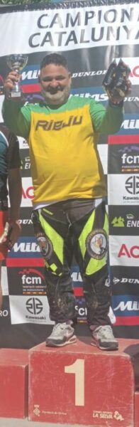 La Bustia Manel Cruz campio Catalunya enduro classiques Olesa