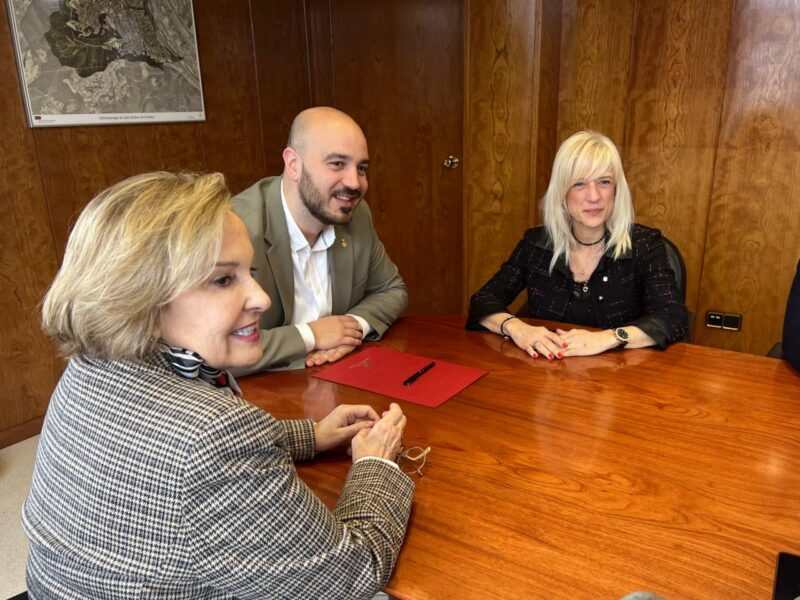 La Bustia Marc Giribet amb Pilar Diaz Sant Andreu