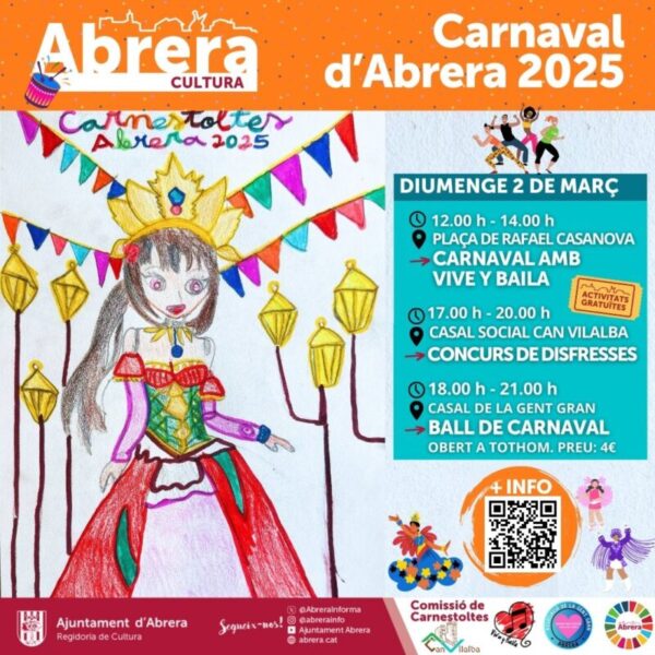 La Bustia cartell Carnaval Abrera 2