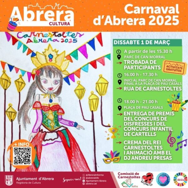 La Bustia cartell Carnaval Abrera