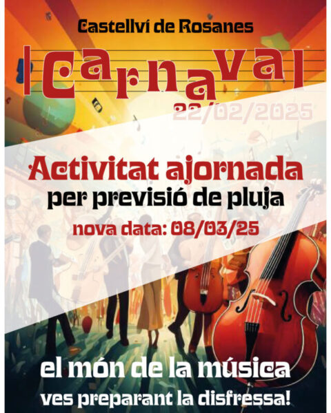 La Bustia cartell Carnaval Castellvi