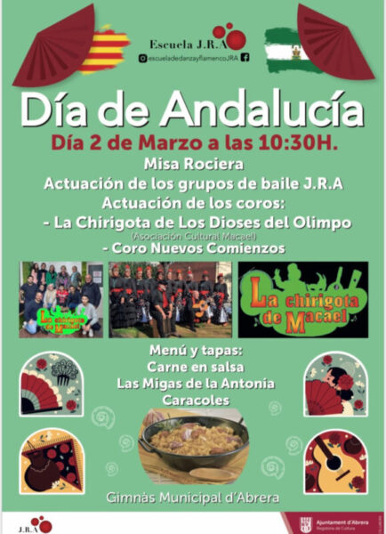 La Bustia cartell Dia de Andalucia Abrera