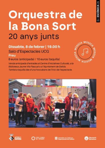 La Bustia cartell Orquestra Bona Sort