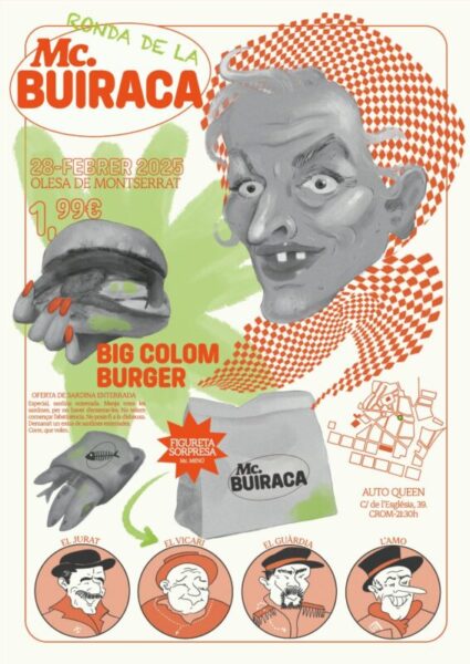 La Bustia cartell Ronda de la Buiraca