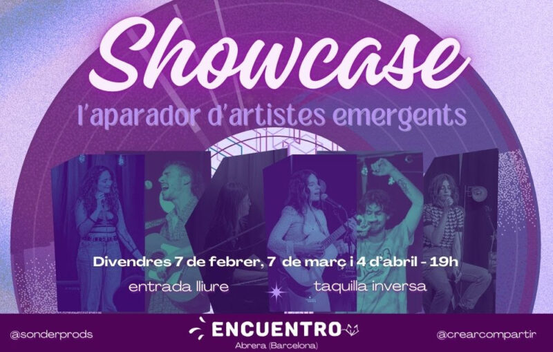 La Bustia cartell Showcase Sala Encuentro