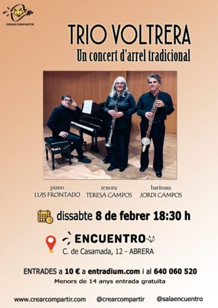 La Bustia cartell Trio Voltereta
