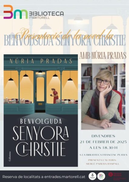 La Bustia cartell presentacio Benvolguda senyora Christie