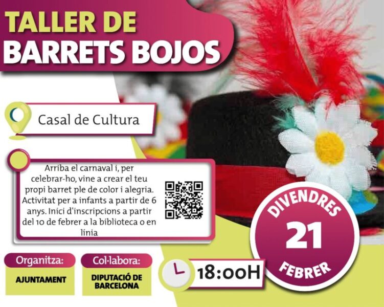 La Bustia cartell taller barrets bojos