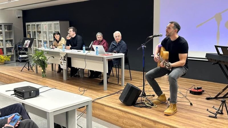 La Bustia llibre Joana Llordella Blanca Mampel activisme cultural a exili Camins de pau 2025 Esparreguera 4