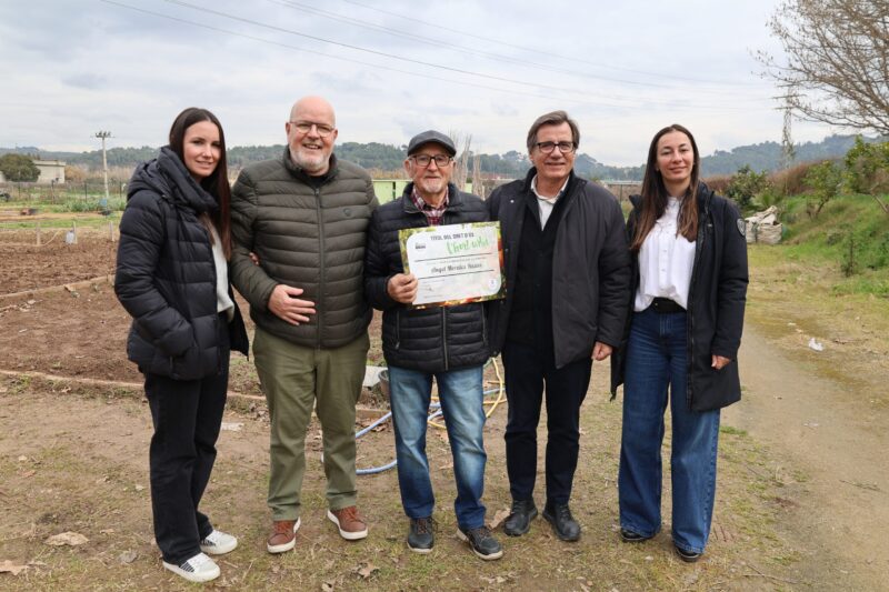 La Bustia lliurament claus horts urbans Martorell 9