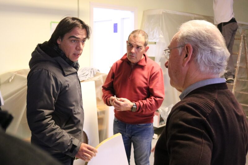 La Bustia obres Biblioteca Sant Andreu 3