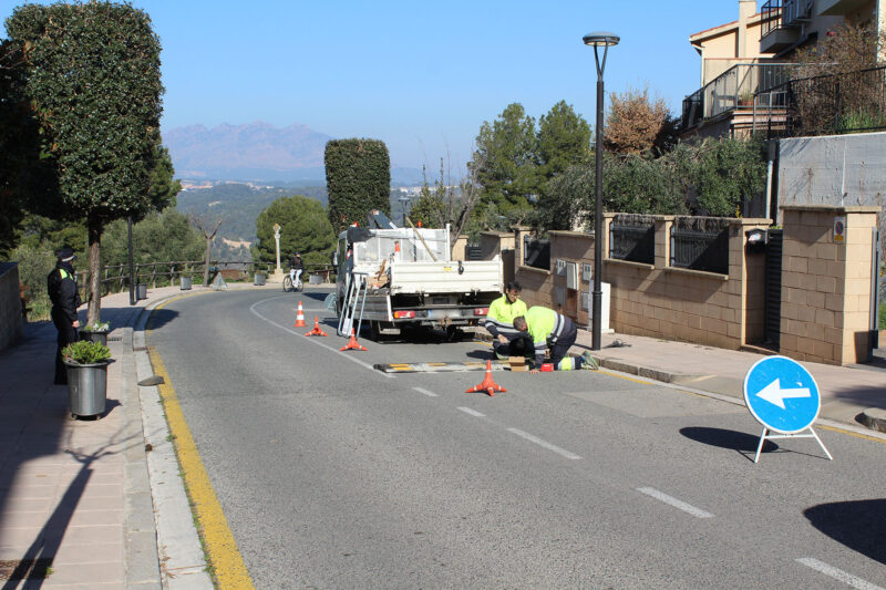 La Bustia reducotrs velocitat Castellvi