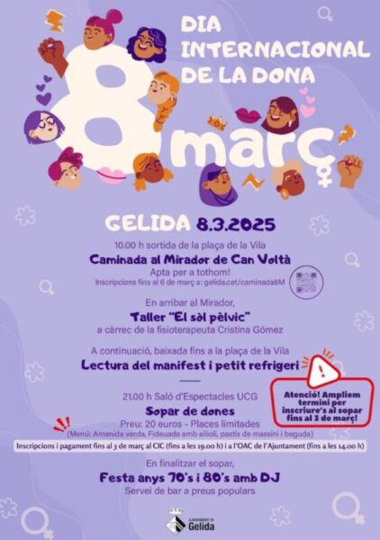 La Bustia 8M Gelida