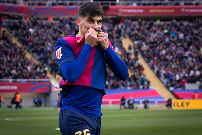 La Bustia Gerard Martin primer gol Barça