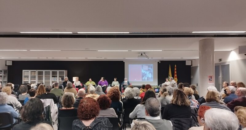 La Bustia Joana Llordella presentacio Elles teixidores de vida Esparreguerina