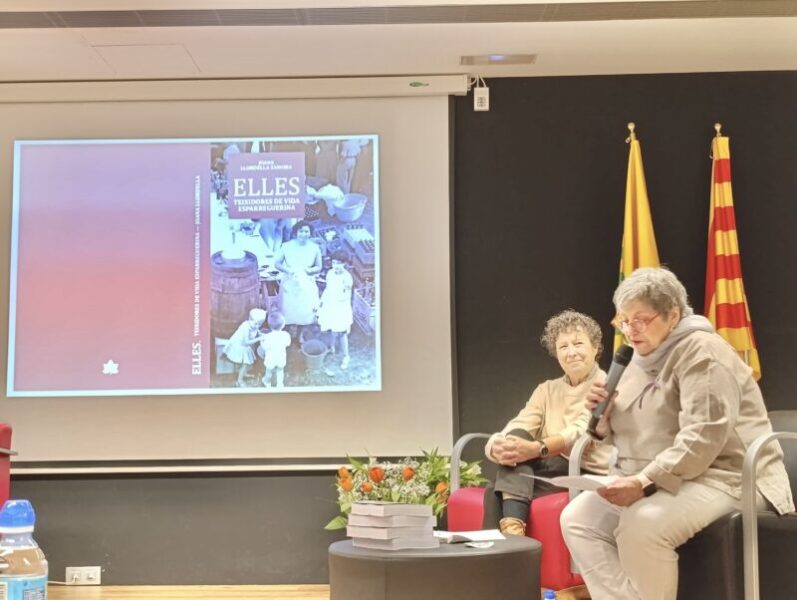 La Bustia Joana Llordella presentacio Elles teixidores de vida Esparreguerina