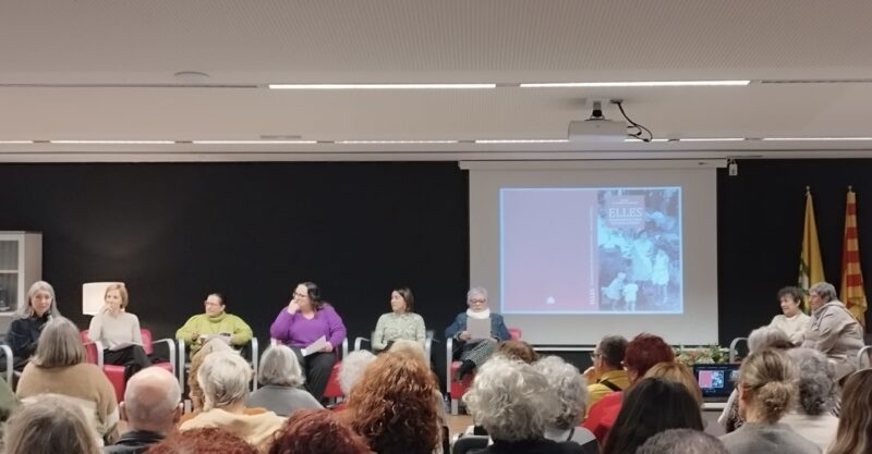 La Bustia Joana Llordella presentacio Elles teixidores de vida Esparreguerina