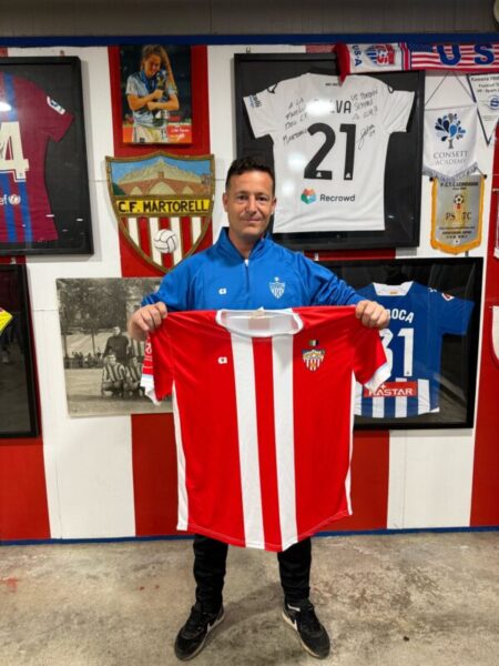 La Bustia Lluis Macia entrenador CF Martorell 1