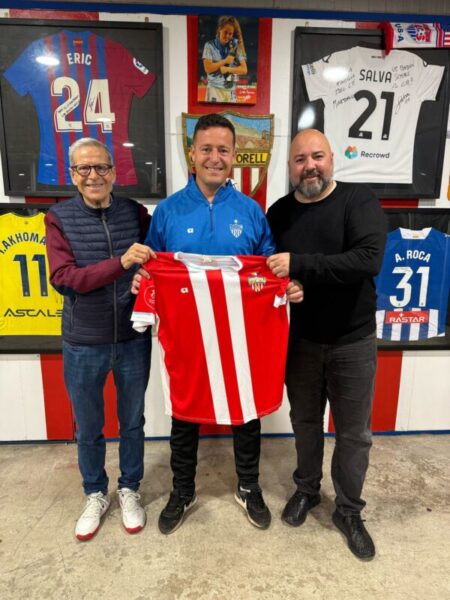 La Bustia Lluis Macia entrenador CF Martorell 2