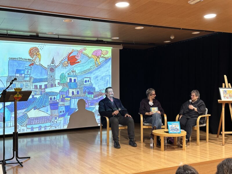 La Bustia Presentacio llibre Contes del Baix Llobregat a Olesa