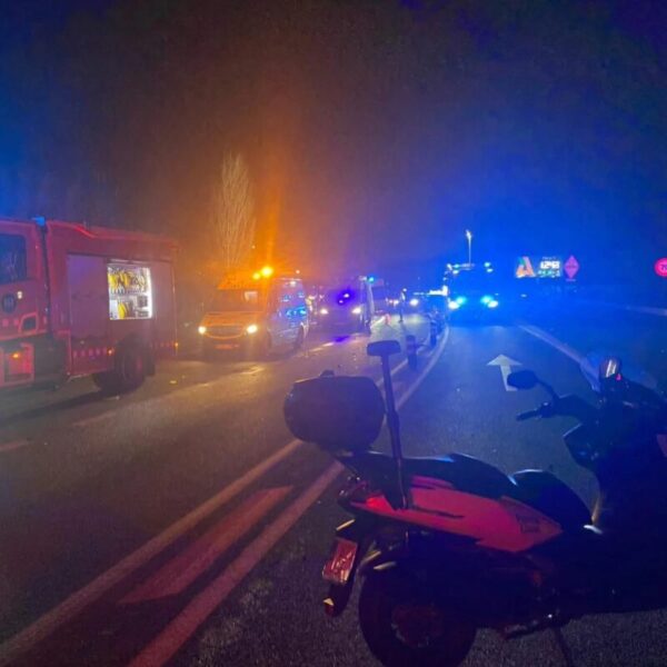 La Bustia accident C55 Olesa 20 mar 2025
