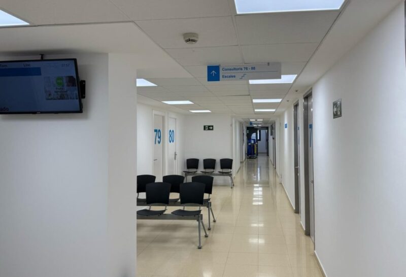 La Bustia canvis consultes per obres Hospital Martorell mar 2025