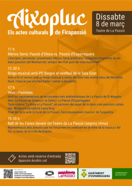 La Bustia cartell Aixopluc