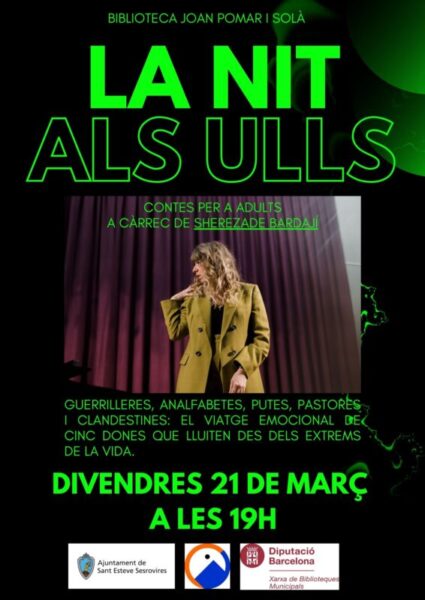 La Bustia cartell La nit als ulls