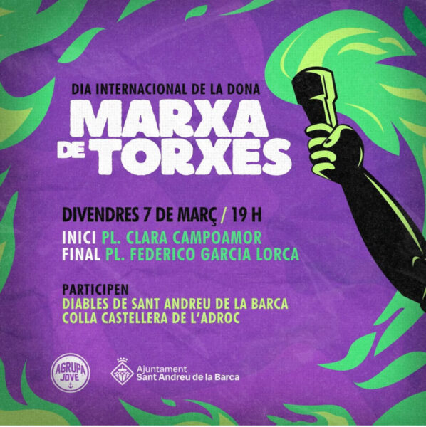 La Bustia cartell Marxa de Torxes Sant Andreu