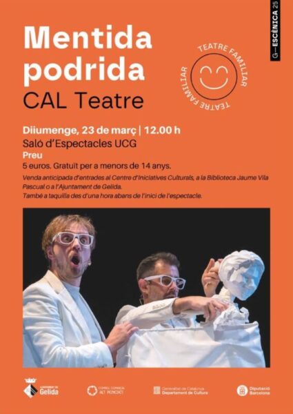 La Bustia cartell Mentida podrida