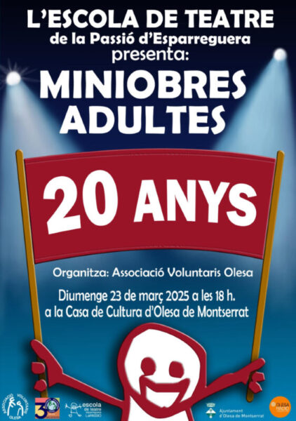 La Bustia cartell maniobres adultes