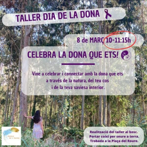 La Bustia cartell taller Dia de la Dona Castellvi