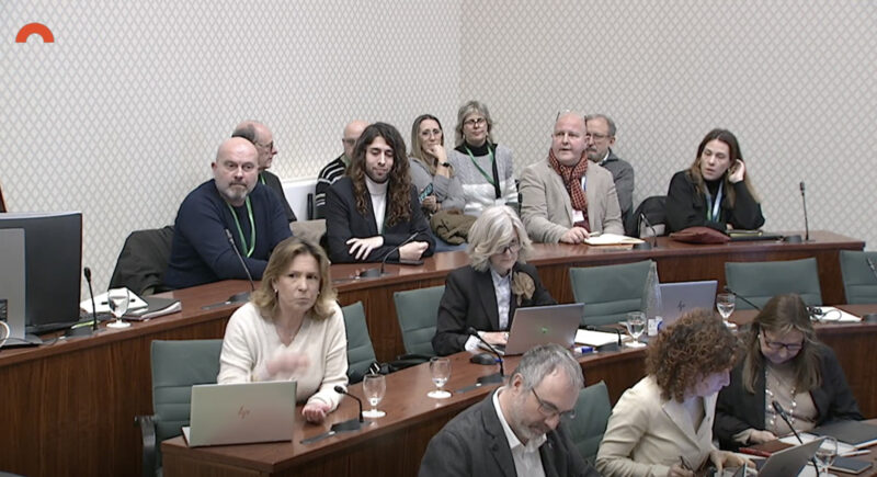 La Bustia consellera Salut comissio Parlament sobre CAP Olesa 20 mar 2025