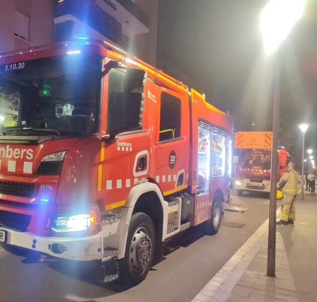 La Bustia incendi Martorell 27 febrer 2