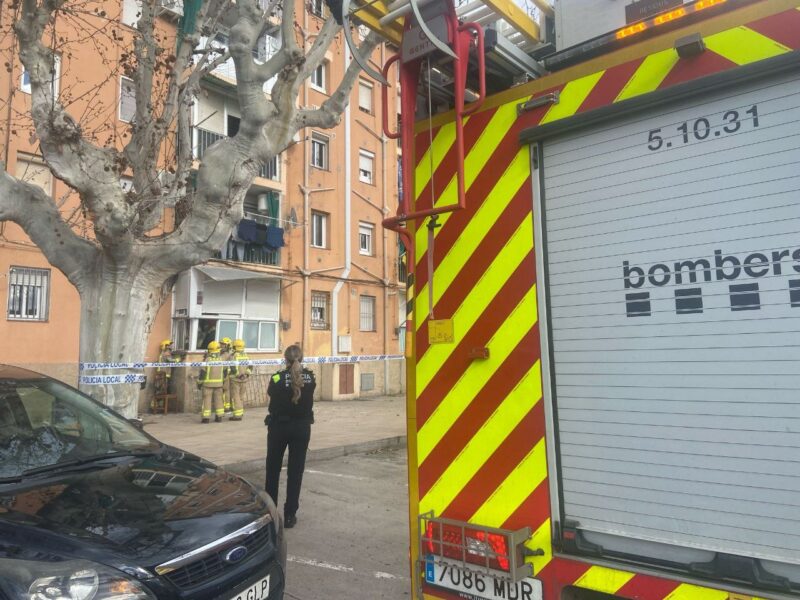 La Bustia incendi Olesa 12 març 2