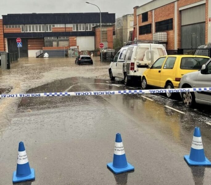 La Bustia inundacio 23 mar 2025 Martorell
