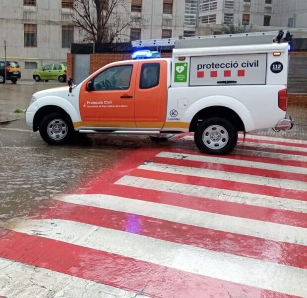 La Bustia inundacio 23 mar 2025 Sant Andreu