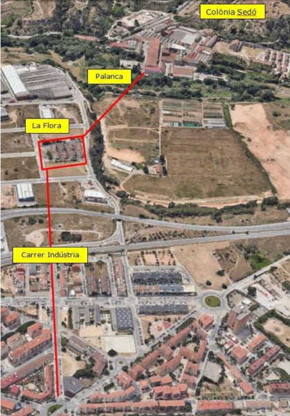 La Bustia projecte Colonia Sedo continuacio a Olesa