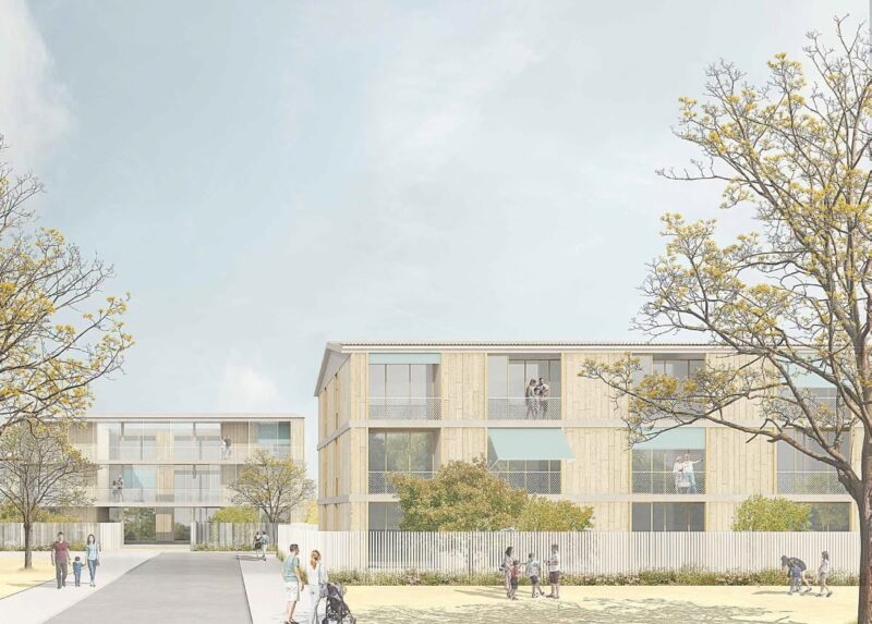 La Bustia render 33 habitatges assequibles sector Industria Olesa
