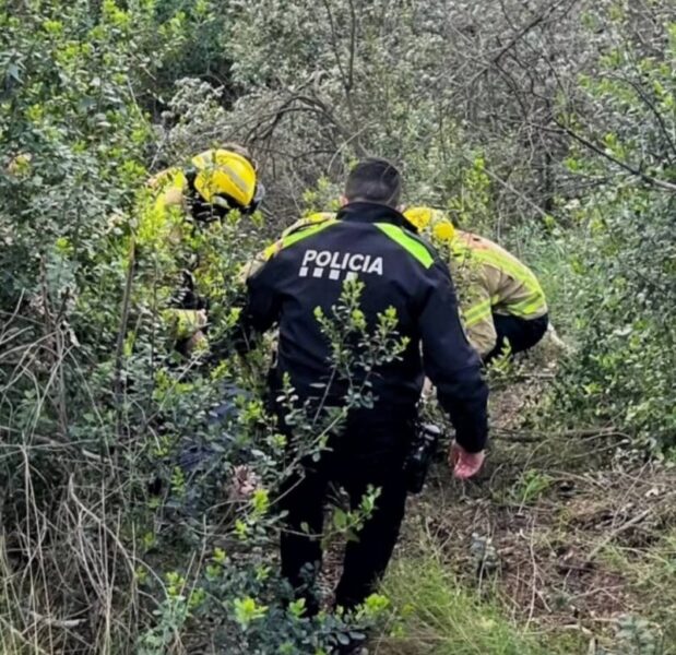 La Bustia rescat home Martorell març 1