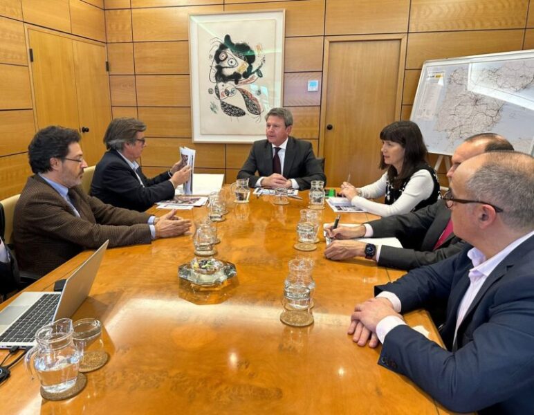 La Bustia reunio Xavier Fonollosa i Jose Antonio Santano 2