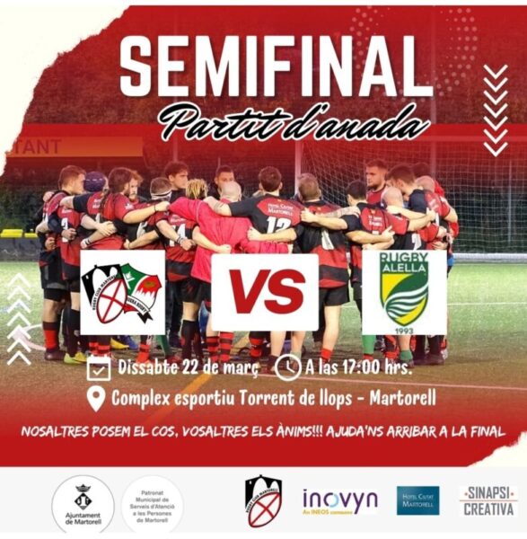 La Bustia semifinal Rugby Club Martorell 2025