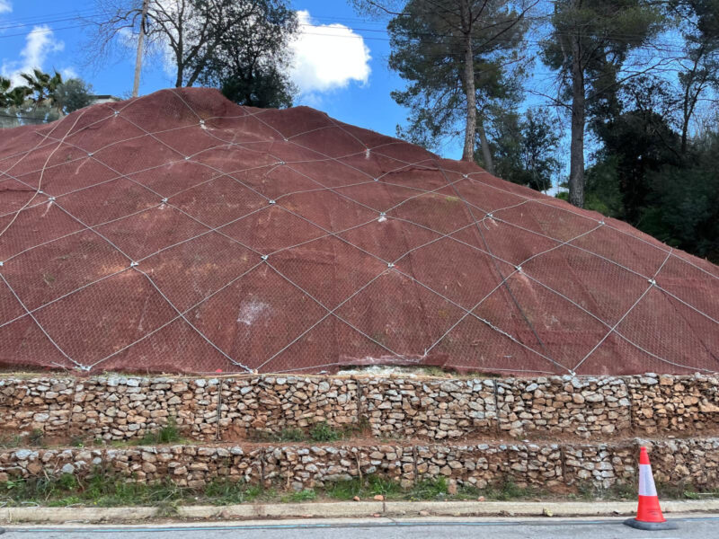 La Bustia talus BV1201 Abrera 2