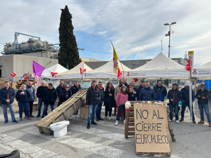 La Bustia tancament Eurohueco Castellbisbal 2025