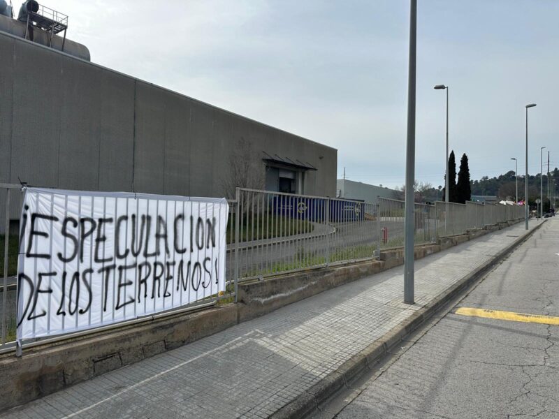 La Bustia tancament Eurohueco Castellbisbal 2025
