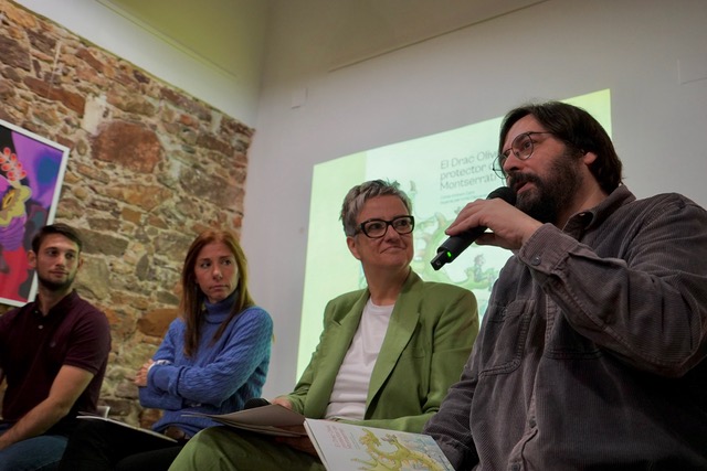 La Bustia Drac Olive presentacio llibre Olesa