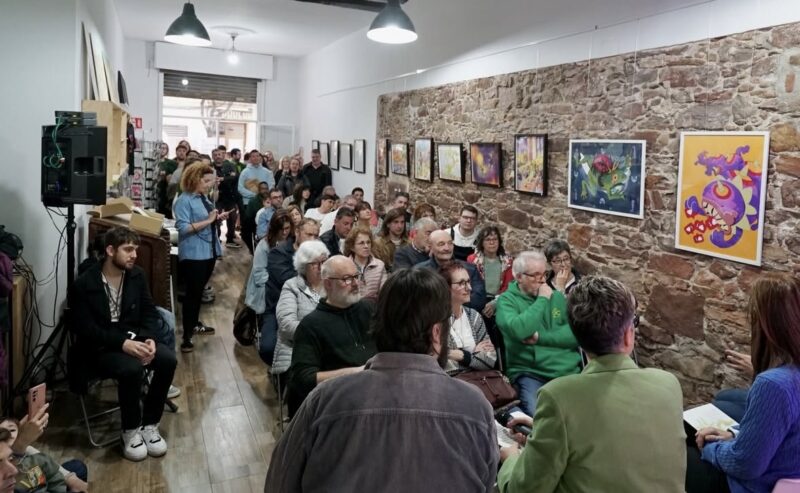 La Bustia Drac Olive presentacio llibre Olesa